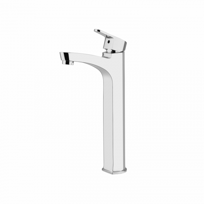 51209 Single Lever Basin Mixer with Long Spout
