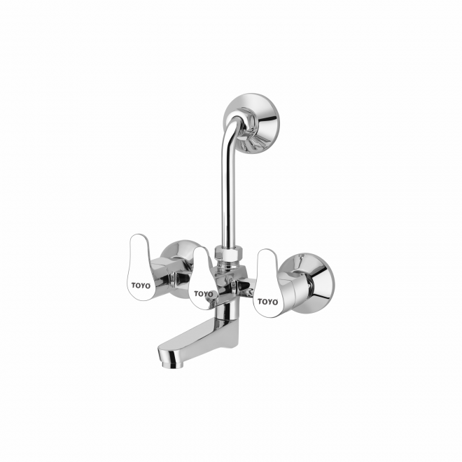 51210 2 in 1 Wall Mixer with L bend