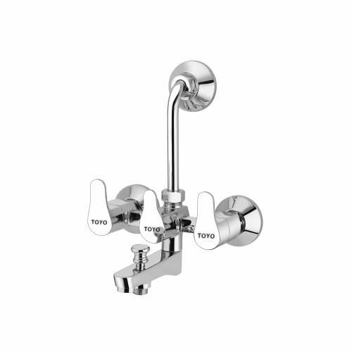 TOYO-EM-51211- 3 in 1 Wall Mixer with "L" Bend