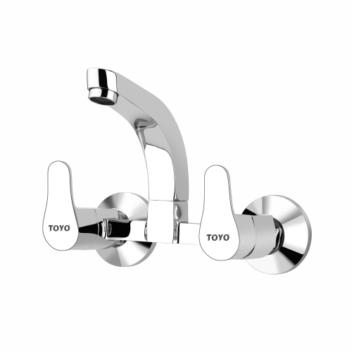 TOYO-EM-51227 Sink Mixer Sq. Heavy  Spout