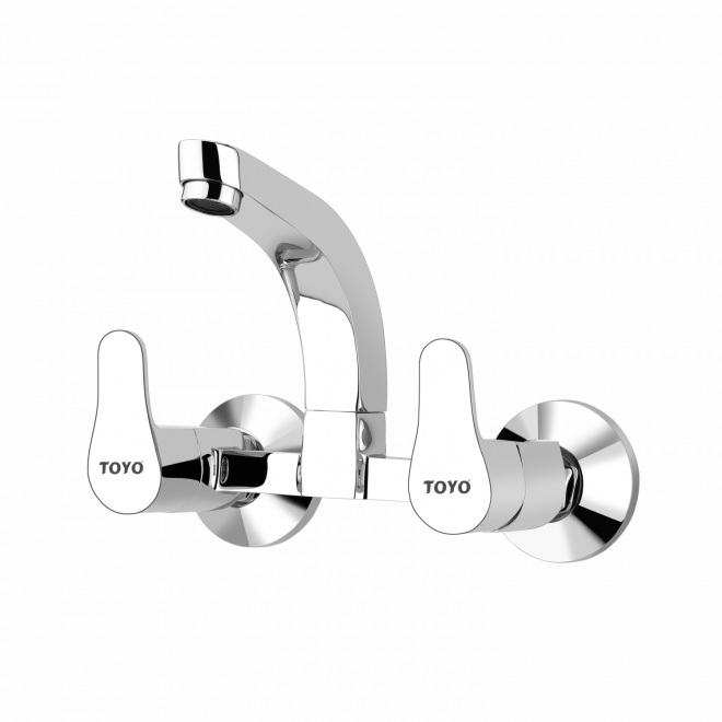 51227 Sink Mixer Sq. Heavy Spout