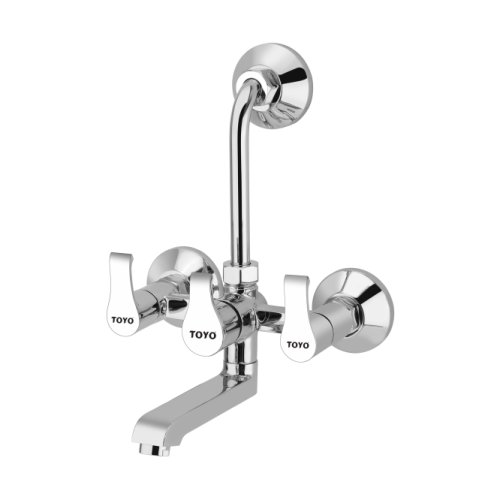 TOYO-AL-51510 2 in 1 Wall Mixer with "L" Bend