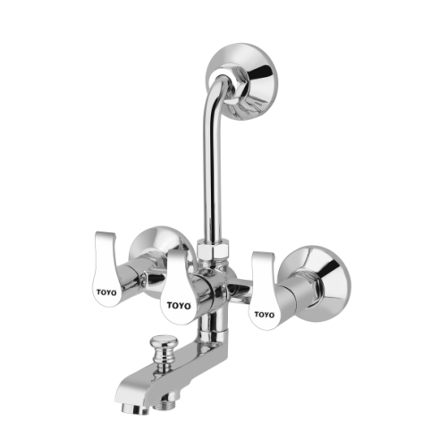 TOYO-AL-51511 3 in 1 Wall Mixer with "L" Bend