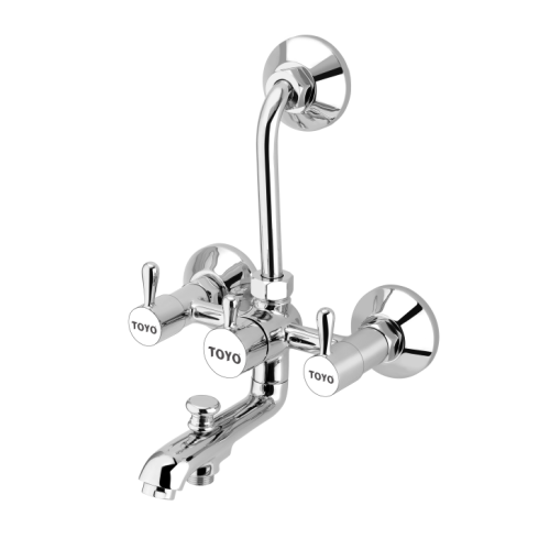 TOYO-BE-51611 3 in 1 Wall Mixer with "L" Bend