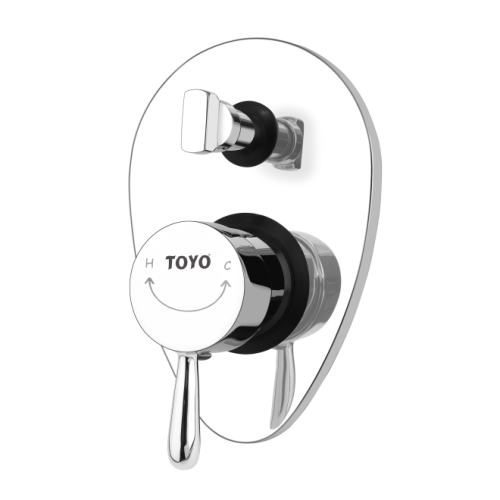 TOYO-BE-51612 Single Lever High-Flow Diverter