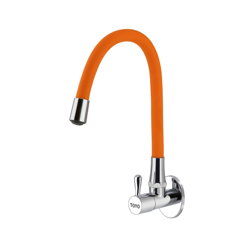 TOYO-BE-51655 Sink Cock with Flexible Color Spout