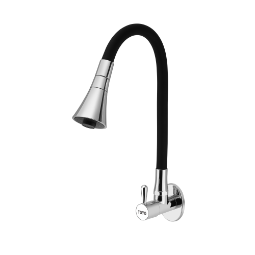 TOYO-BE-51656 Sink Cock with Flexible Multi-Flow Color Spout