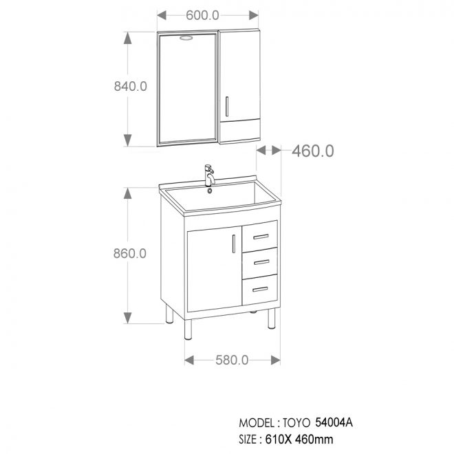 toyo 54004a f light grey 7