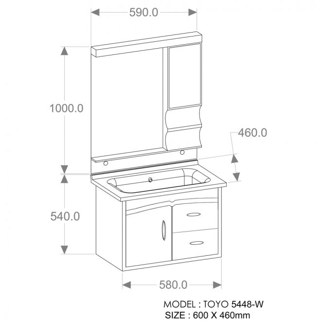 toyo 5448 w white 4