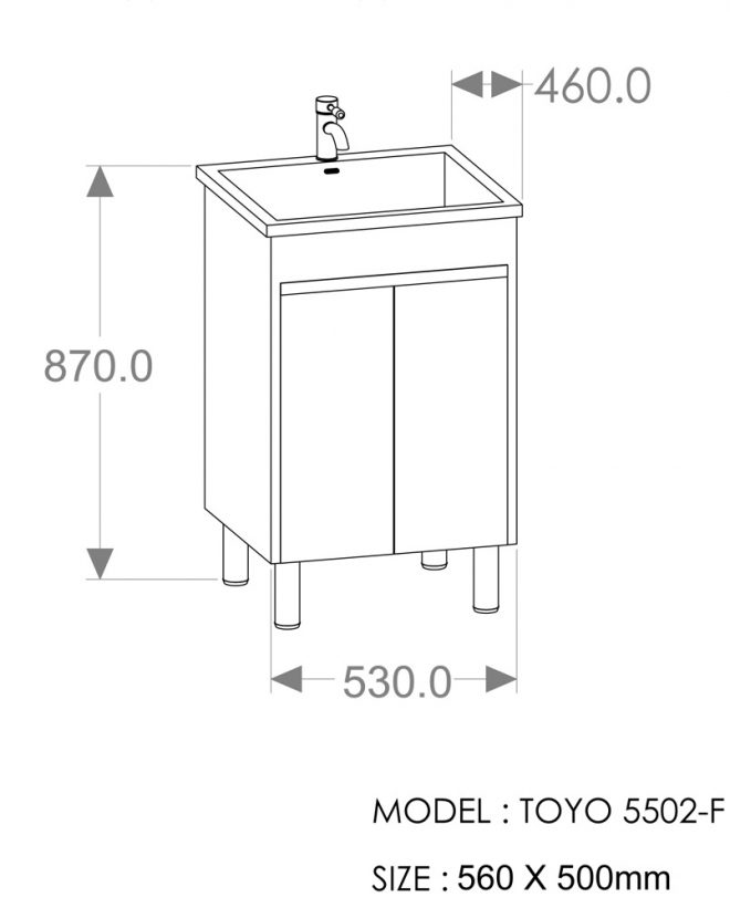 toyo 5502 f white black 4