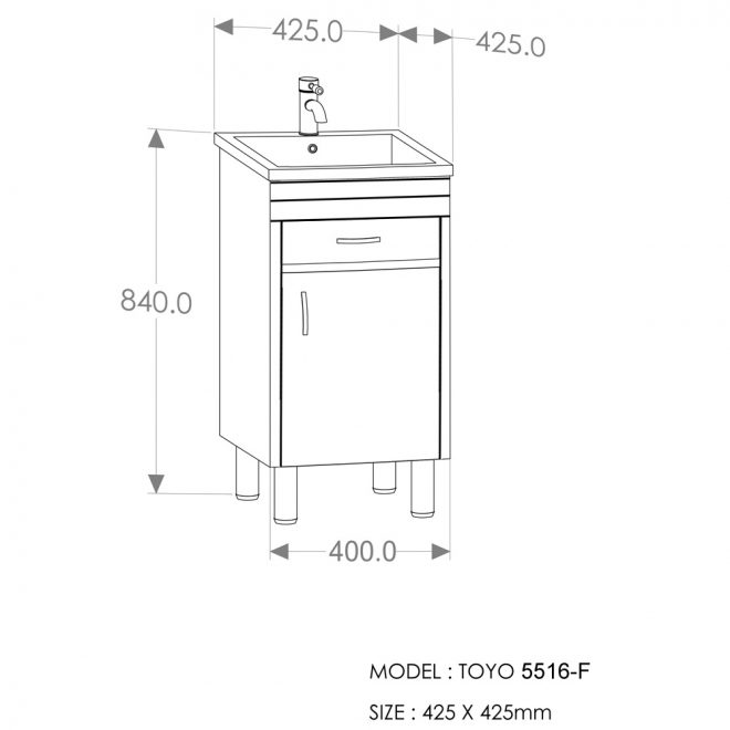 toyo 5516 f white wooden brown 6